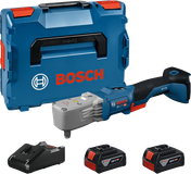 Bosch Blauw GRS 18V-330 Haakse accu slagmoeraanzetter 18V | 2x 4,0Ah accu | In L-Boxx - 06019R9002