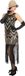Wilbers Peaky Blinders Charleston Jurk Grace - Zwart/Zilver - Maat L/XL