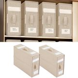 Organisateur de draps de lit sans marque - Beige - Polyester - Rectangle - 38x32x11,5 cm