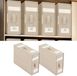 Organisateur de draps de lit sans marque - Beige - Polyester - Rectangle - 38x32x11,5 cm