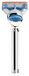 MÜHLE - Travel 5 Blade Razor Compatible with Gillette Blades Chrome Metal Handle