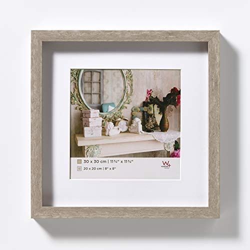 Walther Design Stockholm 3D Wooden Frame 30x30 cm - Grey - EAN: 4004122256402