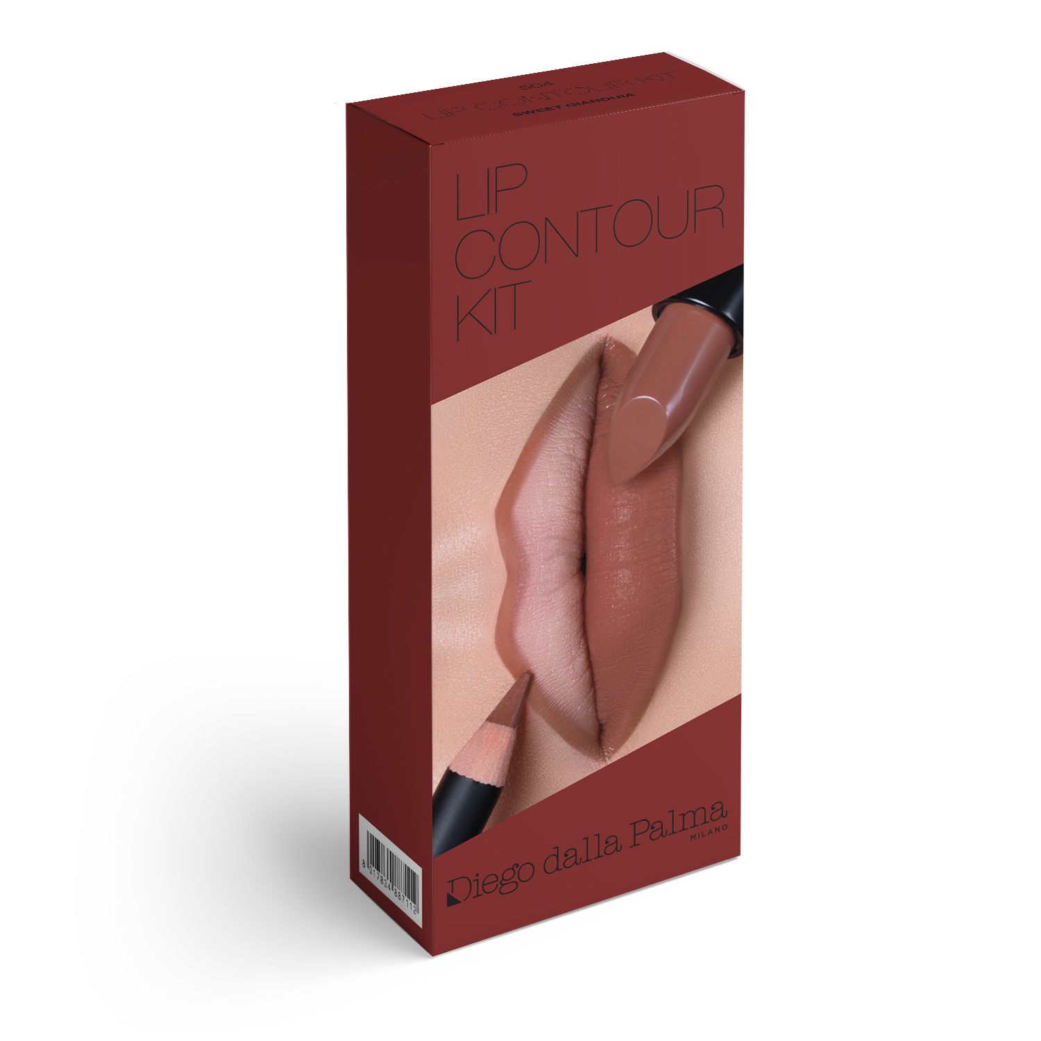 Diego dalla Palma Lip Contour Kit Lipstick 3 g 504 - Sweet Gianduia