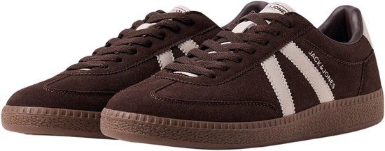 Jack & Jones Kirk Sneakers Heren Donkerbruin - Off White