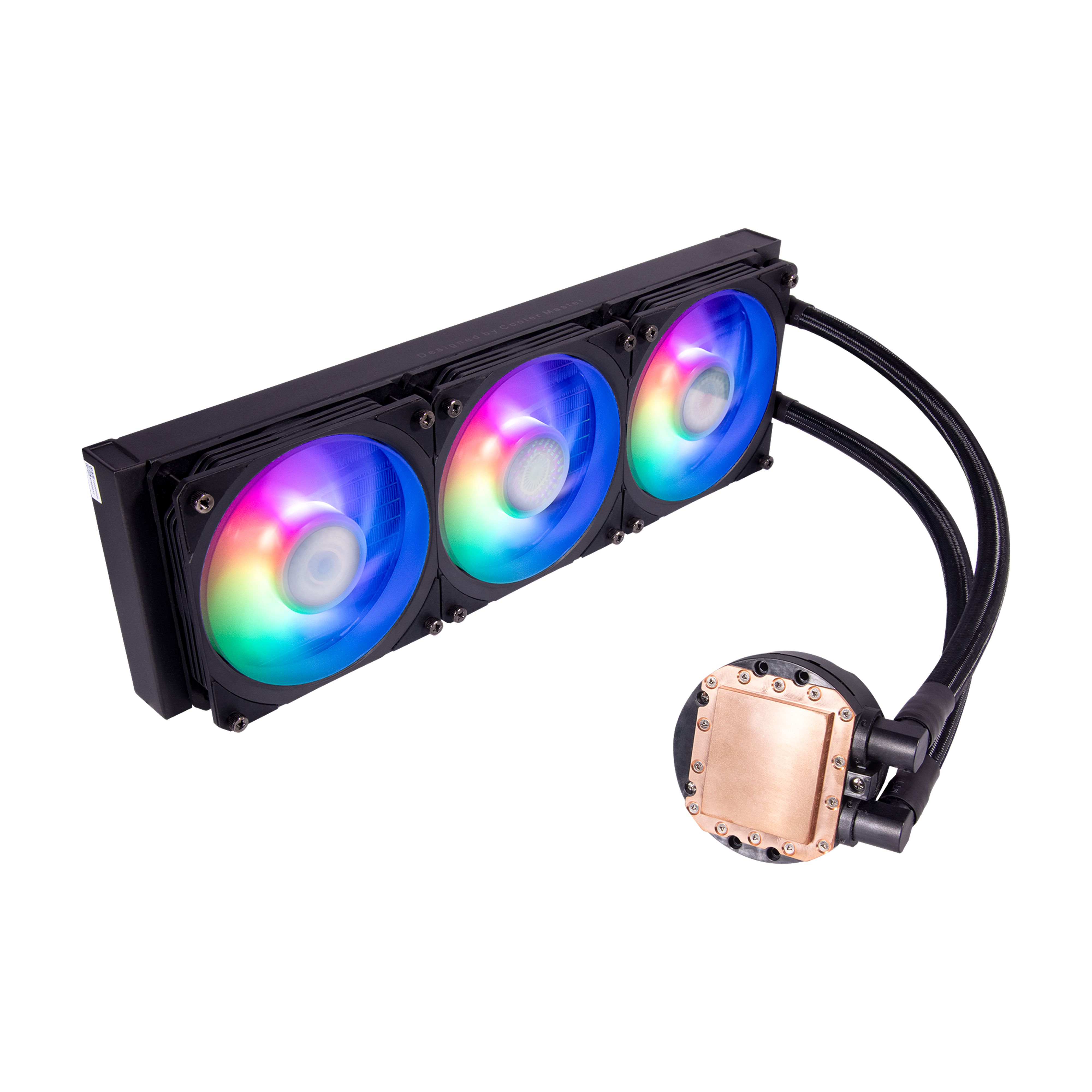 Cooler Master MasterLiquid PL360 Flux - 360mm Liquid Cooler - Black