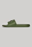 Superdry Tarp vegan badslippers Heren Olive Khaki