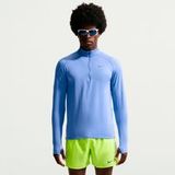 Nike Stride Hardloopshirt Heren - lichtblauw, zilver, Maat XL