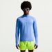Nike Stride Hardloopshirt Heren - lichtblauw, zilver, Maat XL