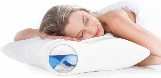 Lanaform Aqua Comfort Waterkussen - Wit - 50x72 cm