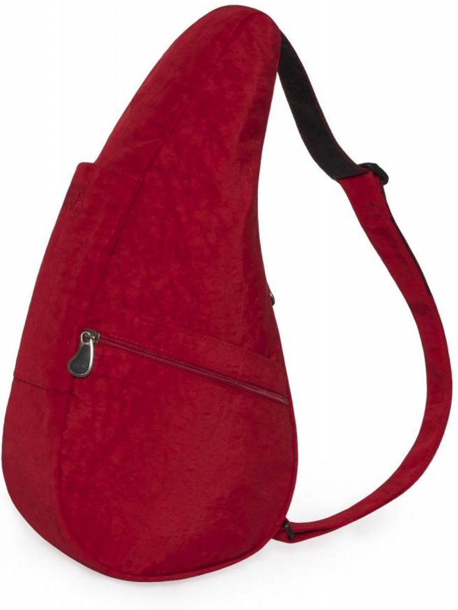 Healthy Back Bag Textured Nylon S Crimson