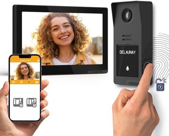 Extel Digital Connect intercom met camera