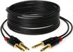 Klotz KMPP0900 KeyMaster Twin-instrumentkabel 9 m - Instrumentenkabel