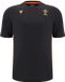 MACRON Wales Shirt TRV 2024 Homme Noir Coton 5XL Casual Printemps/Été 2025