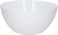 PlasticForte Schalen/schaaltjes wit - 750 ml - 1x - Ontbijt/dessert/snacks/sauzen serveren - kunststof