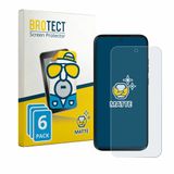 BROTECT Screenprotector voor Motorola Moto G87 - Folie Beschermfolie mat 6 Stuks