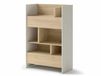 CONCEPTION PRO Bibliothèque 138 cm cachemire/chêne nagano