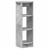 vidaXL Bijzetkast Beton Grijs 40 x 40 x 100 cm Geconstrueerd hout