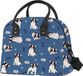 Sac à lunch isolé de grande taille pour femmes - French Bulldogs pour animaux de compagnie - Sac à lunch léger pour pique-nique, travail, bureau