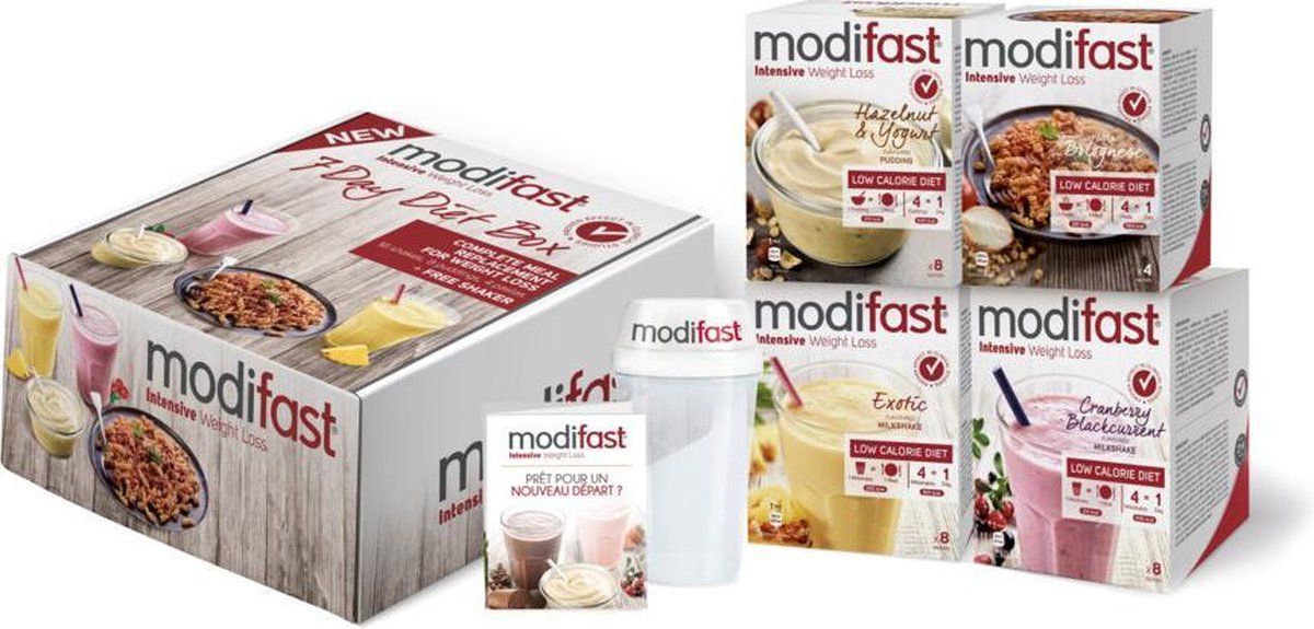 Modifast Intensive 7 Days Diet - Shakes en Pasta's - 1568ml