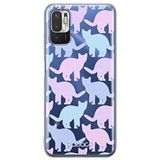 ERT GROUP mobiel telefoonhoesje voor Xiaomi REDMI NOTE 10 5G / POCO M3 PRO origineel en officieel erkend Babaco patroon Cats 011