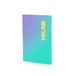 MILAN Notitieboek, A4, gelijmd, geruit, 48 vellen, 95 g/m², collectie Sunset, turquoise