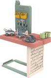 Smoby Life - Tuinwerkplaats - Geschikt voor veel huizen - DIY - Inclusief 39 accessoires - Bouw je eigen voertuig - Gerecyclede materialen - Vanaf 2 jaar - Gemaakt in Frankrijk