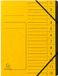 Exacompta Project folder A4 Karton Geel Elastische band