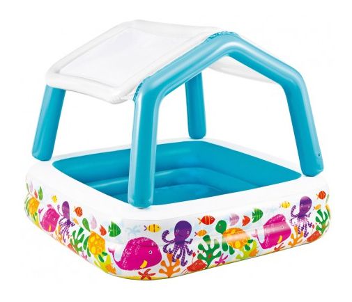 Intex Sun Shade Pool - Inflatable Pool - 157 x 157 x 122 cm