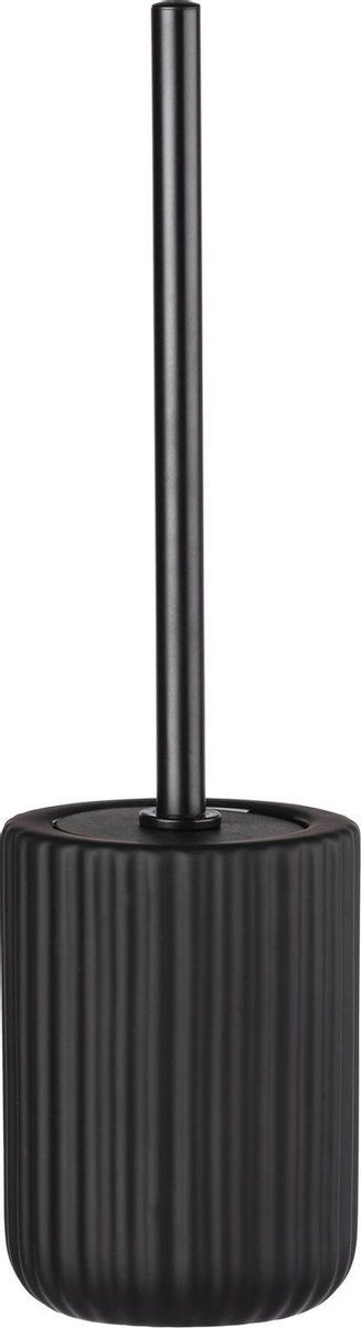 WENKO Toiletborstel mat zwart / wc borstel mat zwart