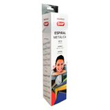 DHP - Metalen spiraal om te binden, stap 5:1, 8 mm, wit (doos met 25 stuks)