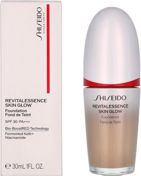 SHISEIDO Revitalessence Skin Glow Foundation SPF 30 PA+++ - 220 Linen - 30ml