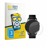 BROTECT Screenprotector 3 Stuks voor Xiaomi Watch 5 (47 mm) Beschermglas Transparant