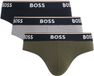 Boss Hugo Boss Power mini slips 3 pack blauw-grijs-groen