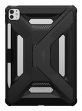 Urban Armor Gear Scout Plus Backcover met stand voor de Apple iPad Pro 11 (2025) M5 / (2024) M4 - Black