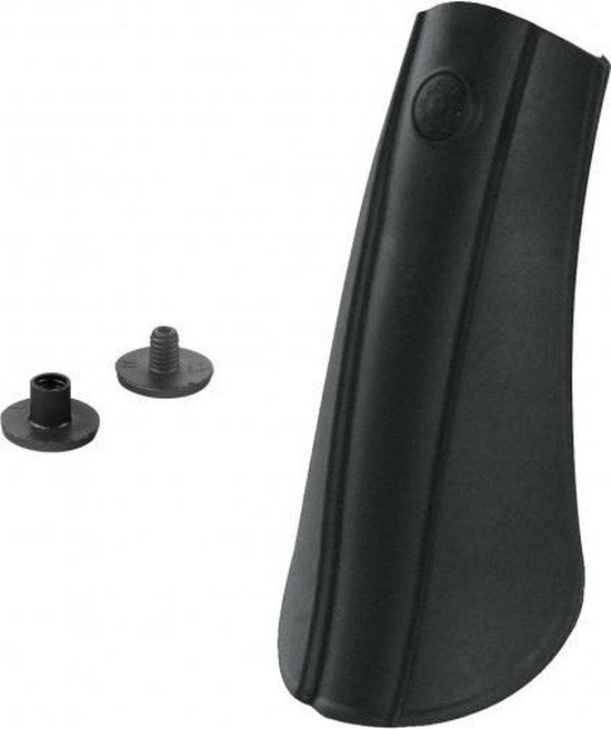 SKS Spatbord Spoiler Lang - Zwart - Achter - 1 Inch - Kunststof