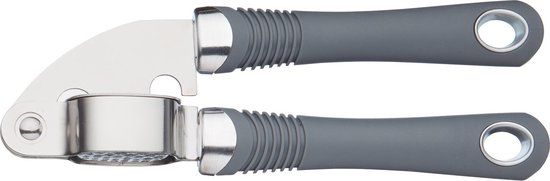 KitchenCraft Professional Knoflookpers - RVS - Grijs - 18cm