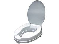 W.w.o. 1006 wc-bril, met deksel, hoogte 15 cm, wit, uniseks