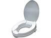 W.w.o. 1006 wc-bril, met deksel, hoogte 15 cm, wit, uniseks