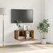 Maison Exclusive - meuble TV, 60 x 30 x 30 cm, marron, panneau de particules