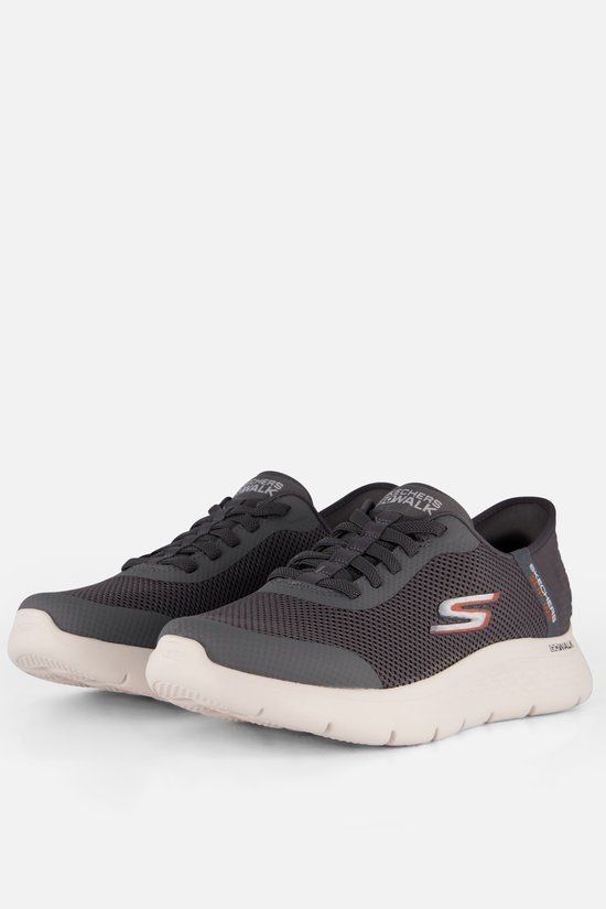Skechers Go Walk Flex - Hands Up Heren Instappers - Grijs