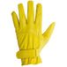 Pool's Xxl, Giallo: Gants de travail en cuir Pool's avec renforts et fermeture velcro