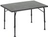 Brunner Recreo 80 - Table de camping 80 x 60 x 50/70 cm - Plateau Sevelit - Pieds réglables - Cadre en aluminium