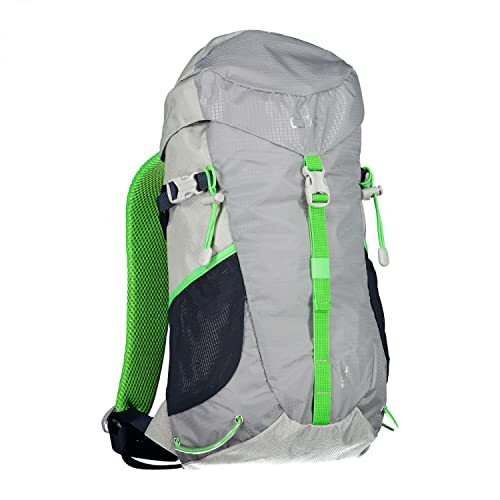 CMP - Looxor 18 l trekking rugzak, uniseks, grijs-groen fluo, U