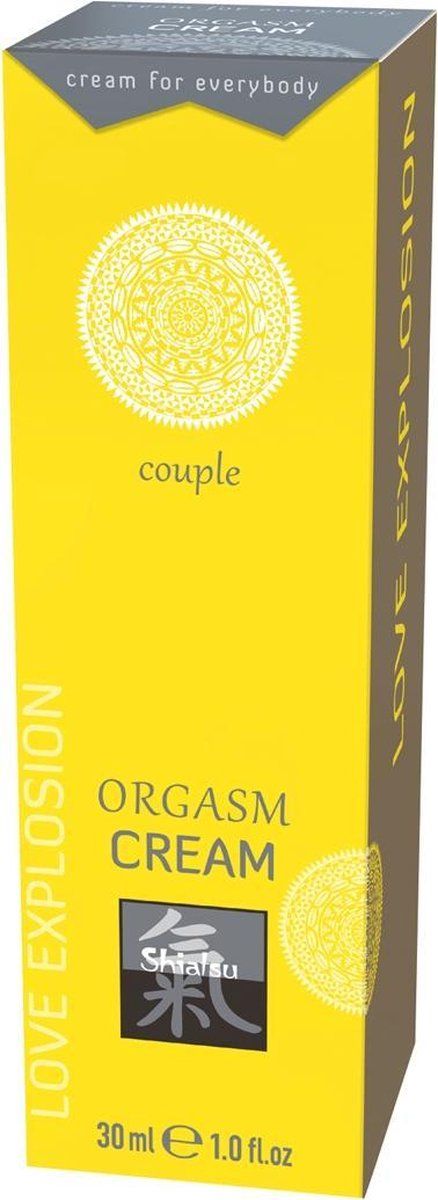 Shiatsu Orgasme Crème Voor Koppels