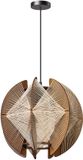 Giga Living Giga Meubel Hanglamp Jessica Walnoot Ø50cm
