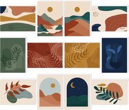 Fissaly 48 Stuks Wenskaarten & Verjaardagskaarten Set - Blanco Ansichtkaarten