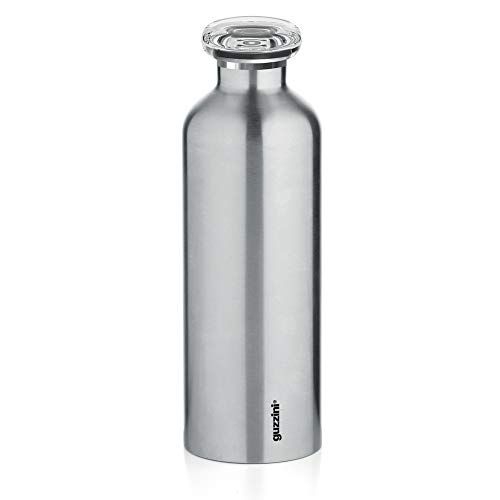 Guzzini On the Go Thermofles L staal/zilver - 0.75Ltr