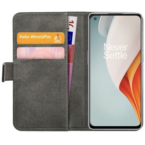 Mobilize PU-leer Book Case Zwart OnePlus Nord N100