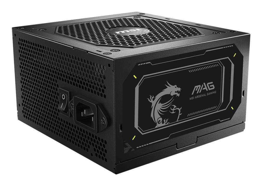 MSI MAG A850GL PCIE5 II 850W ATX Power Supply - 80 Plus Gold