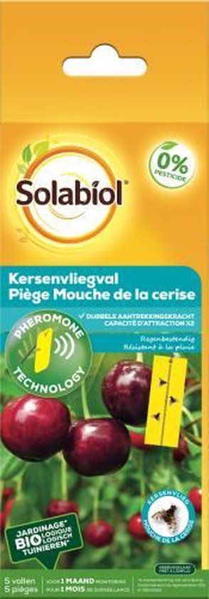 Solabiol Kersenvliegval - 5 Stuks - Tegen Kersenvlieg - Kersen Vlieg Bestrijden